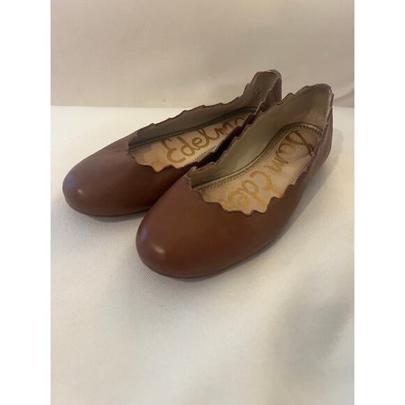 Sam Edelman Tan Flats - Picture 3 of 7